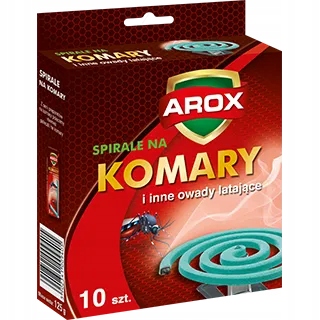

Arox Spirala na komary Owadobójcza, 10 sztuk