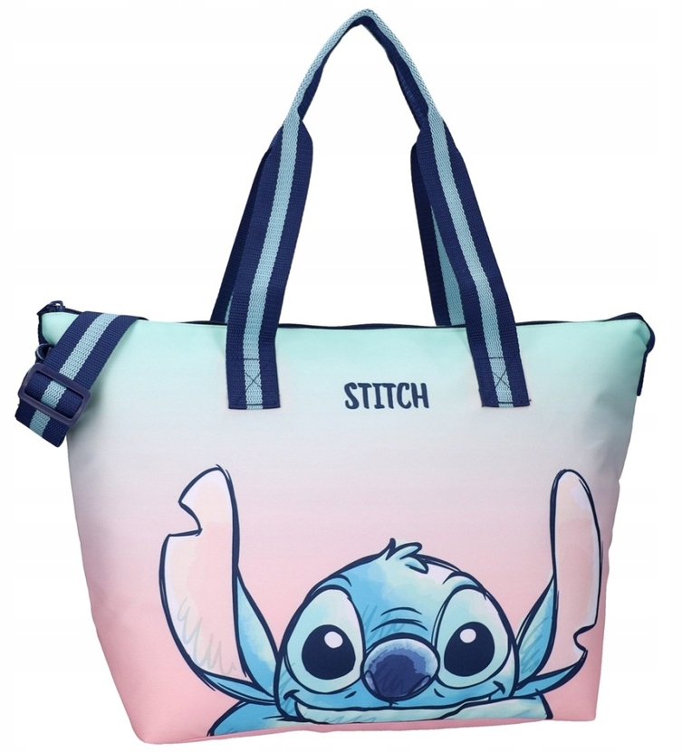 Torba Stitch Disney Shopper Na Ramię Szkolna Do Szkoły Lilo Stich Sticz