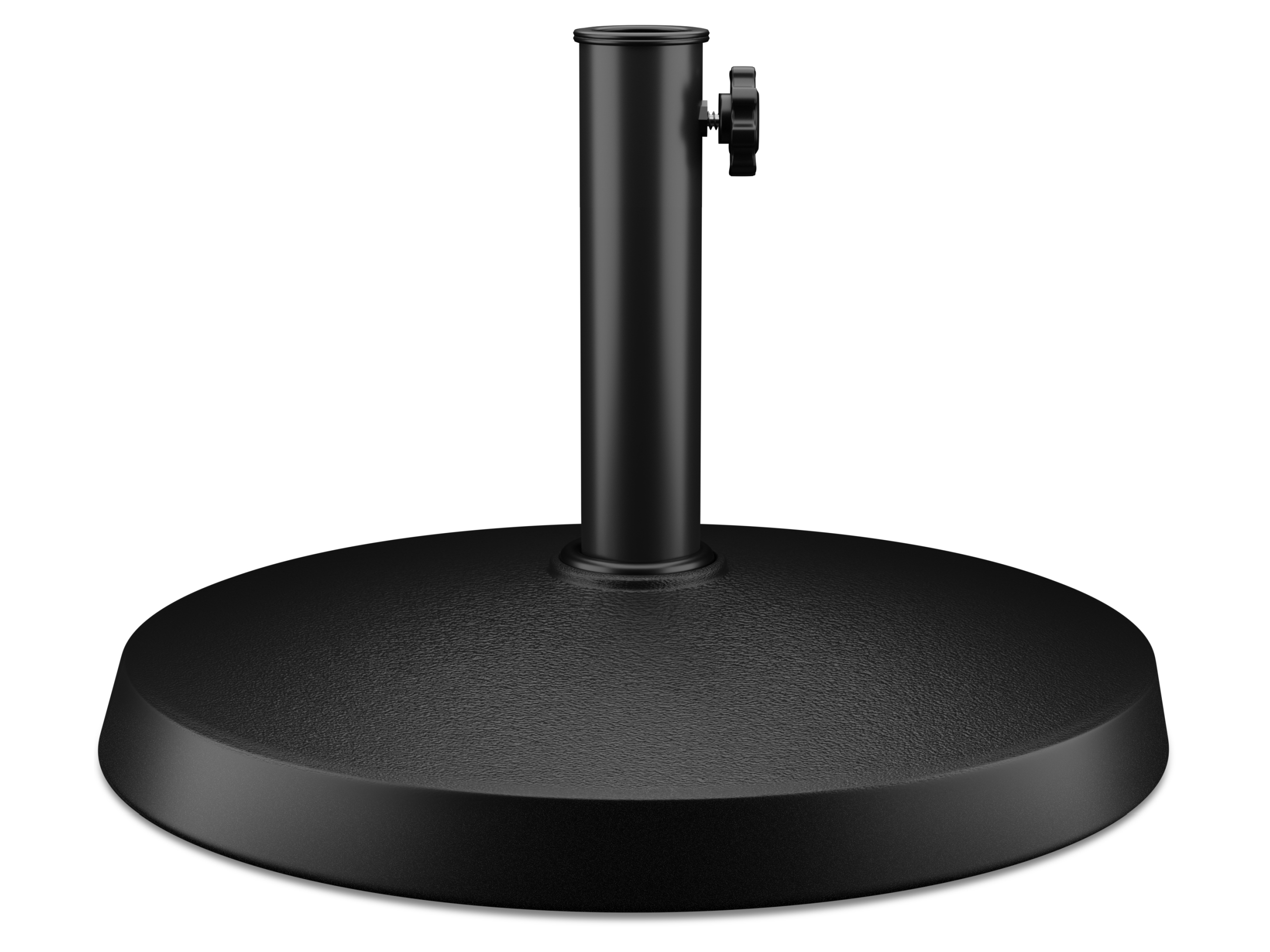 Podstawa pod parasol Expondo 45 cm czarna Waga produktu z opakowaniem jednostkowym 12.2 kg