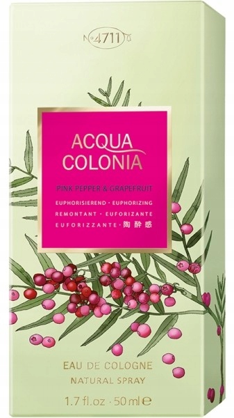 4711 Acqua Colonia Pink Paprika Grapefruit Edc 50ml