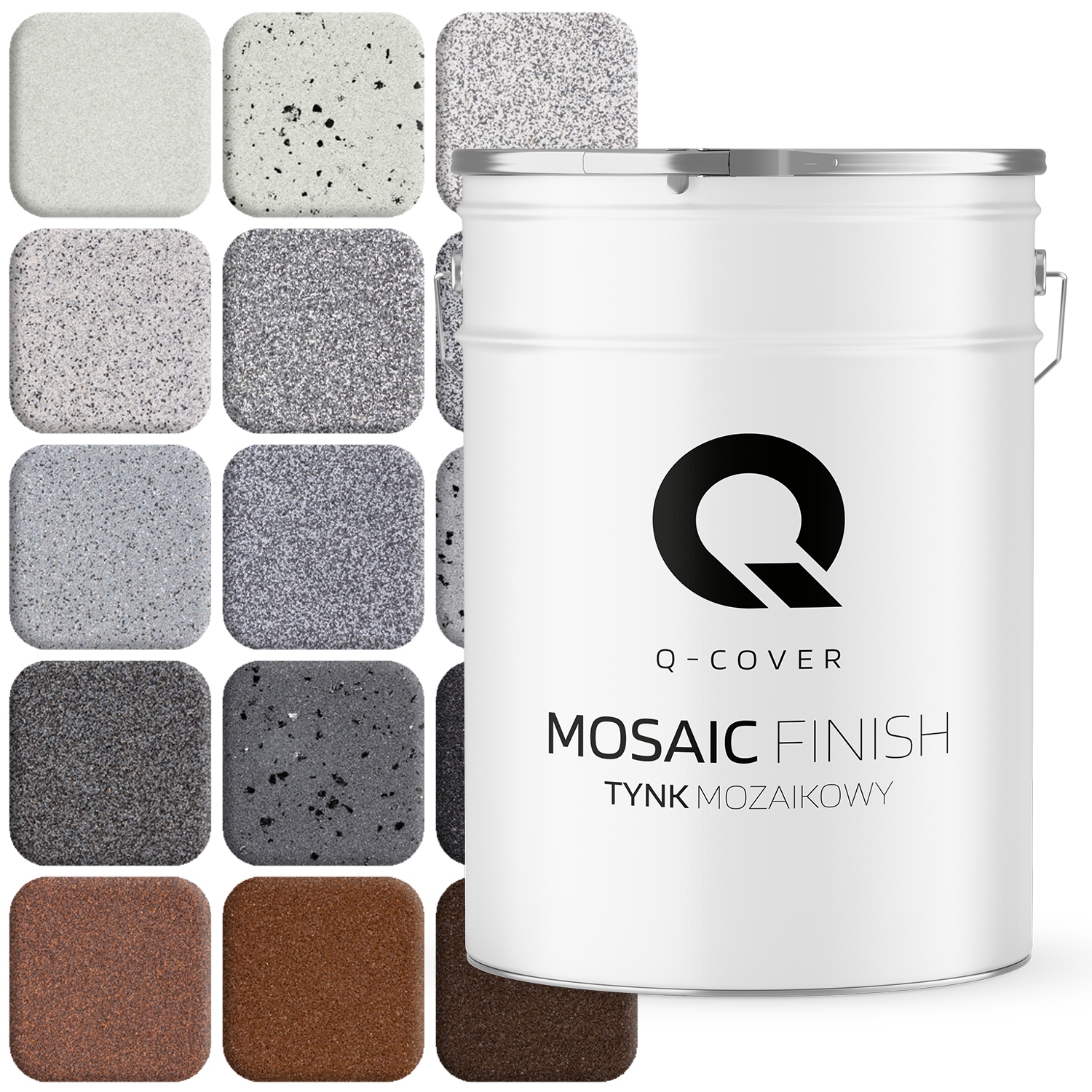 Tynk Mozaikowy Żywiczny 25KG Wewnętrzny Zewnętrzny Ozdobny