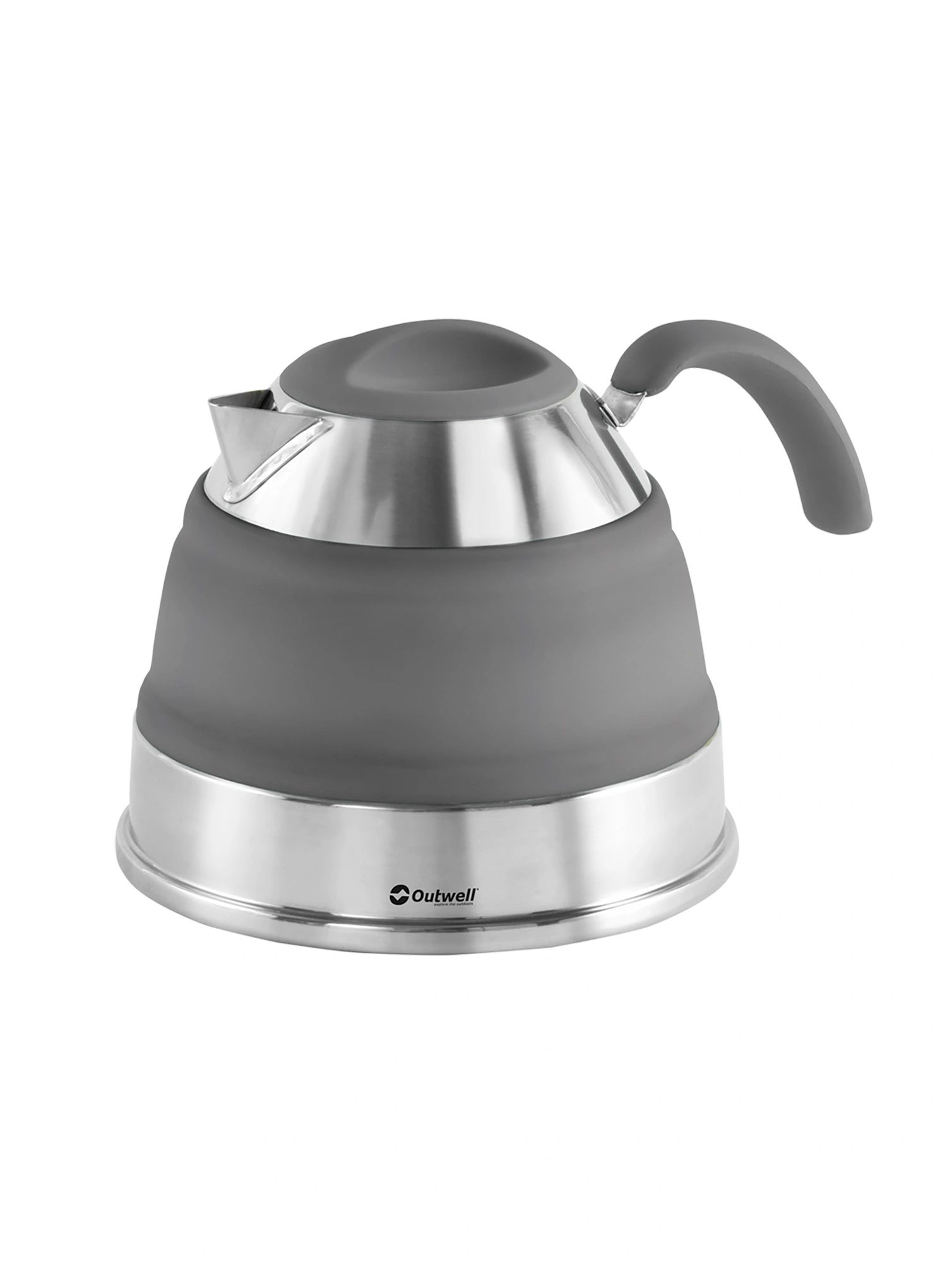 Varná konvice Outwell Collaps Kettle 1.5L šedý melír