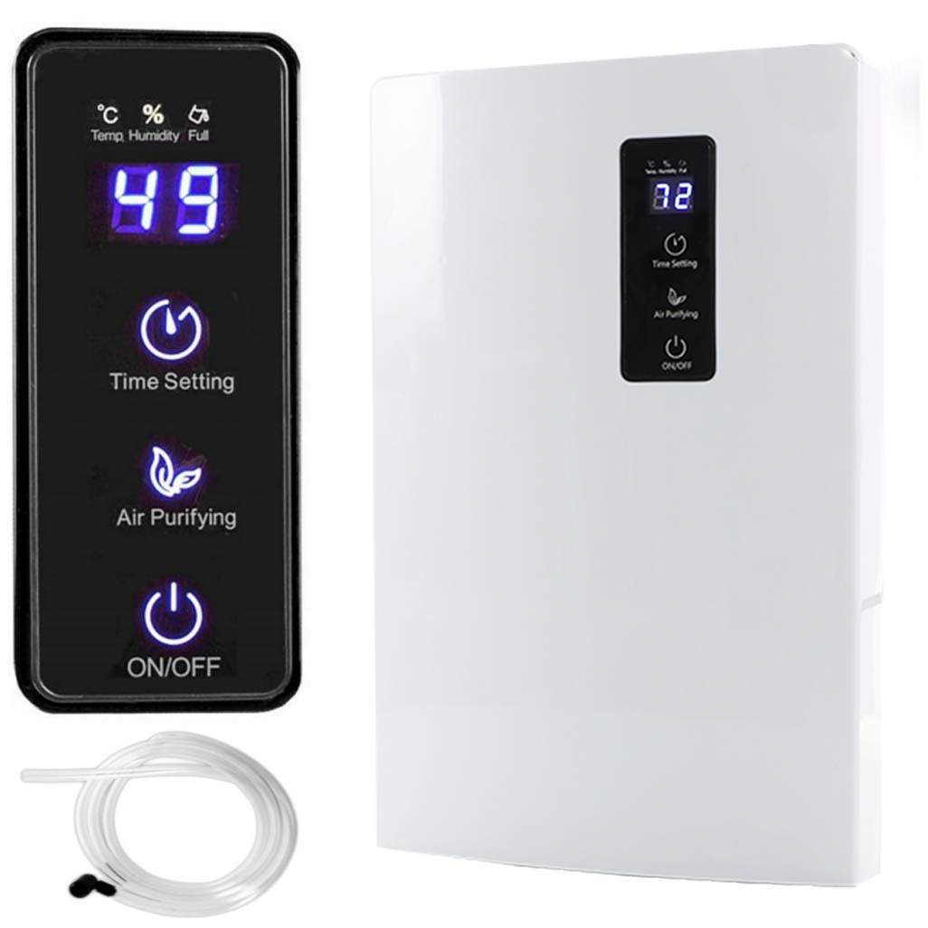 Veľký Odvlhčovač Vzduchu Pohlcovač Vlhkosti UV+TIO2 Čistič 1800 ml 90 W