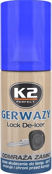 

K2 Gerwazy Odmrażacz Do Zamków Kłódek -60°C 50 ML