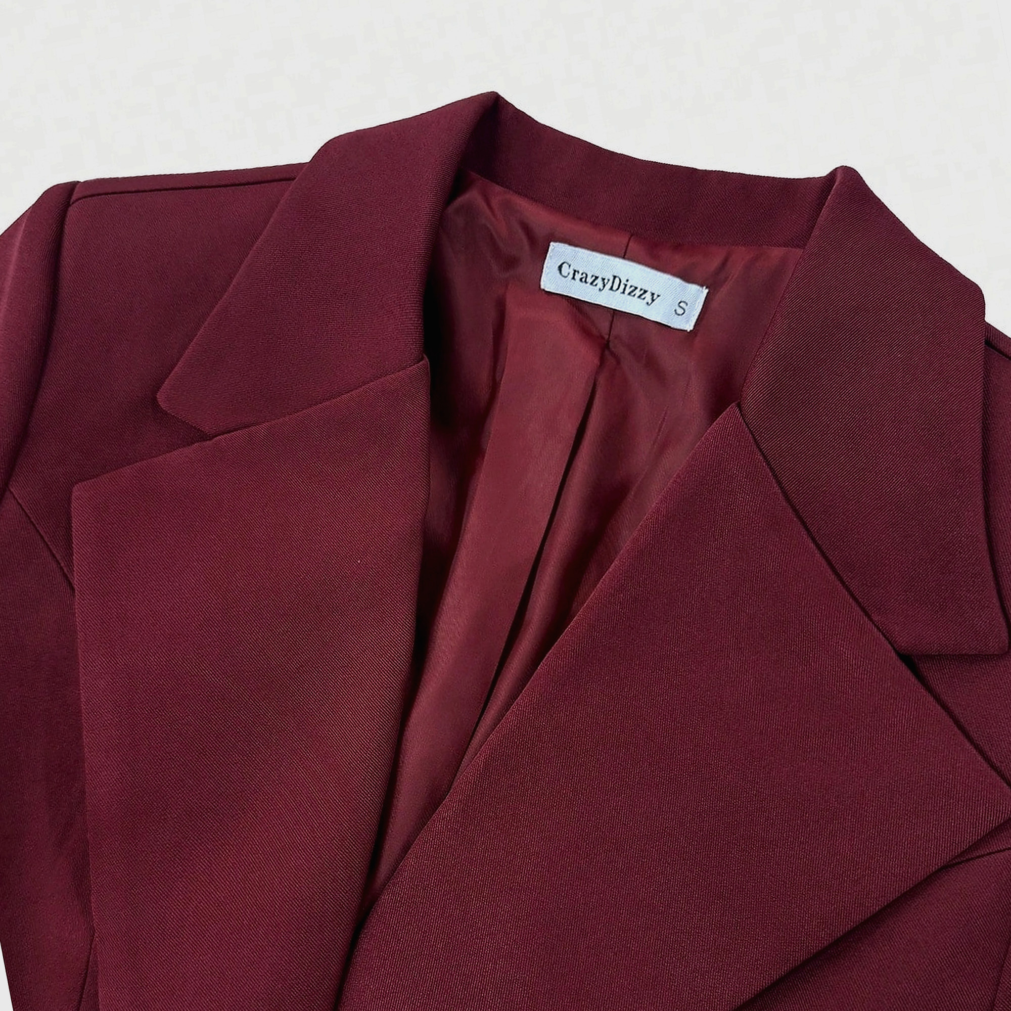 Sako Jednořadé Výstupní Burgundské Dámské XL 42