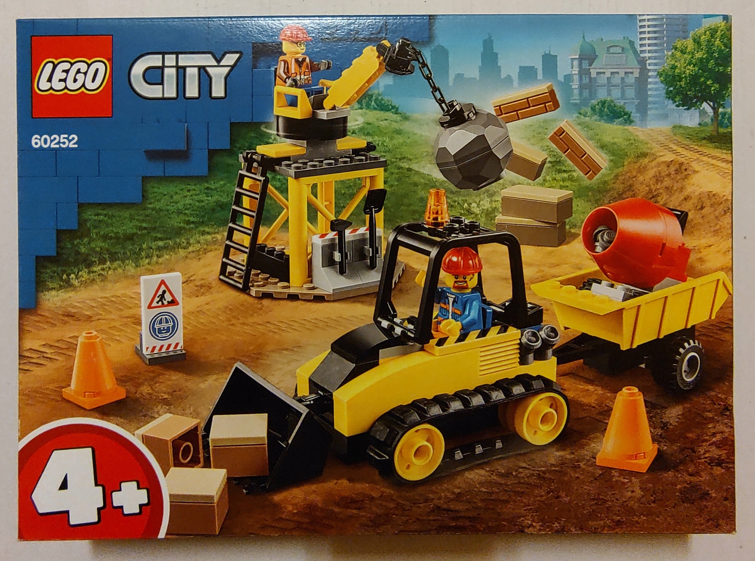 LEGO CITY 60252 - BULDOŻER BUDOWLANY