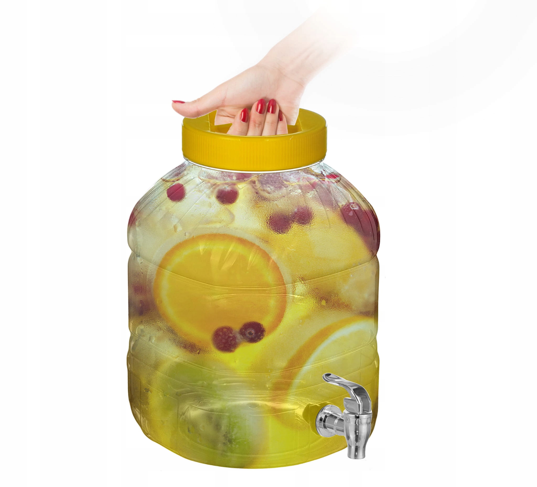 

Nietłukący Słój Z Kranikiem 8L Napoje Lemoniada