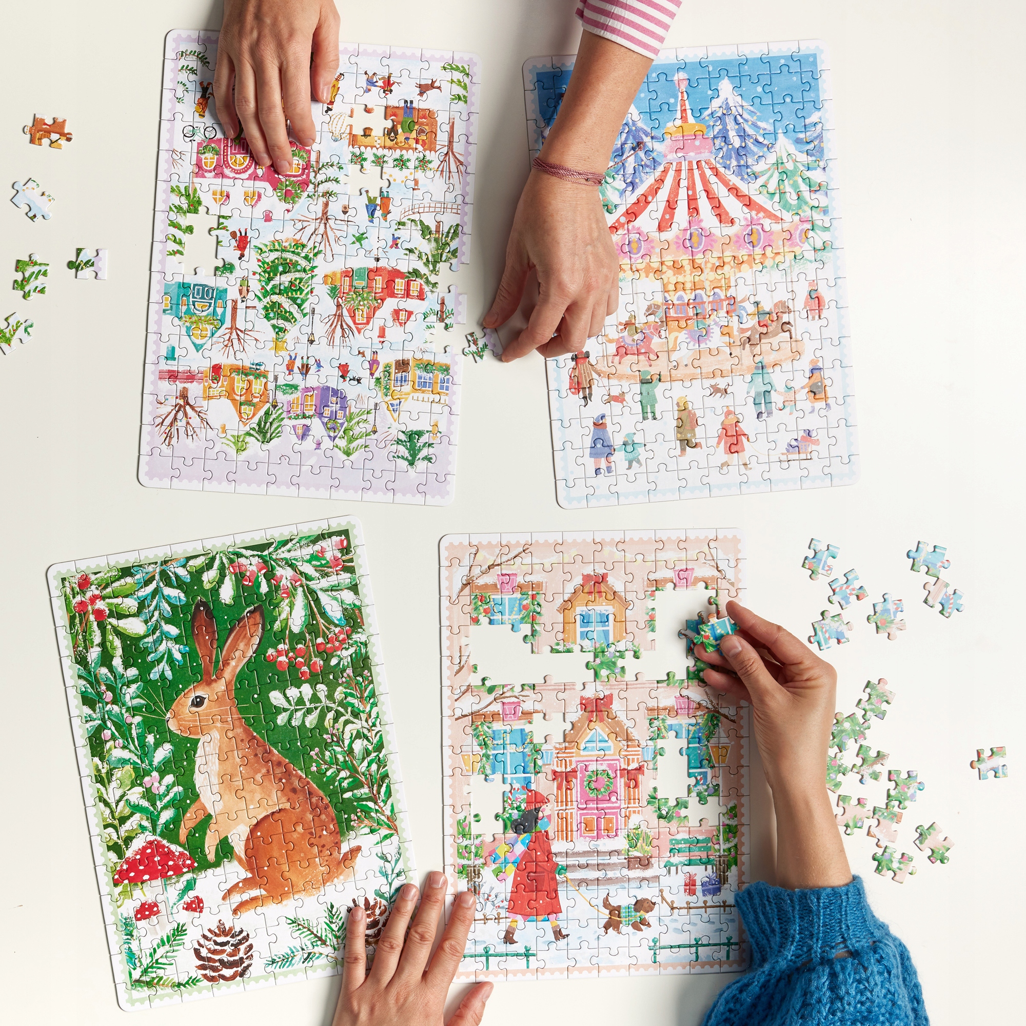 Puzzle CzuCzu 600 elementów Puzzlove CzuCzu Zima Marka CzuCzu