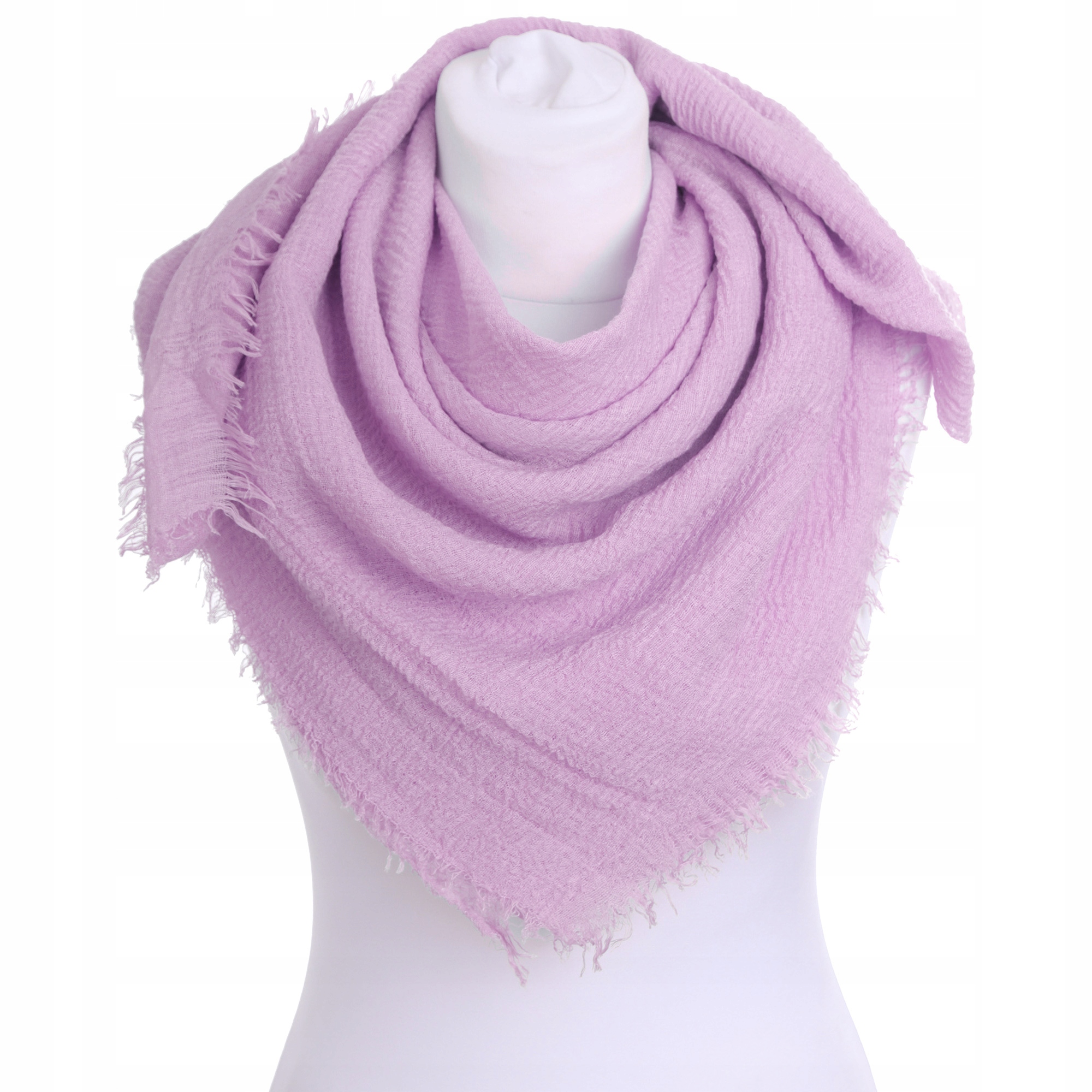 Szal damski apaszka chusta wrzosowy Marka Moramo