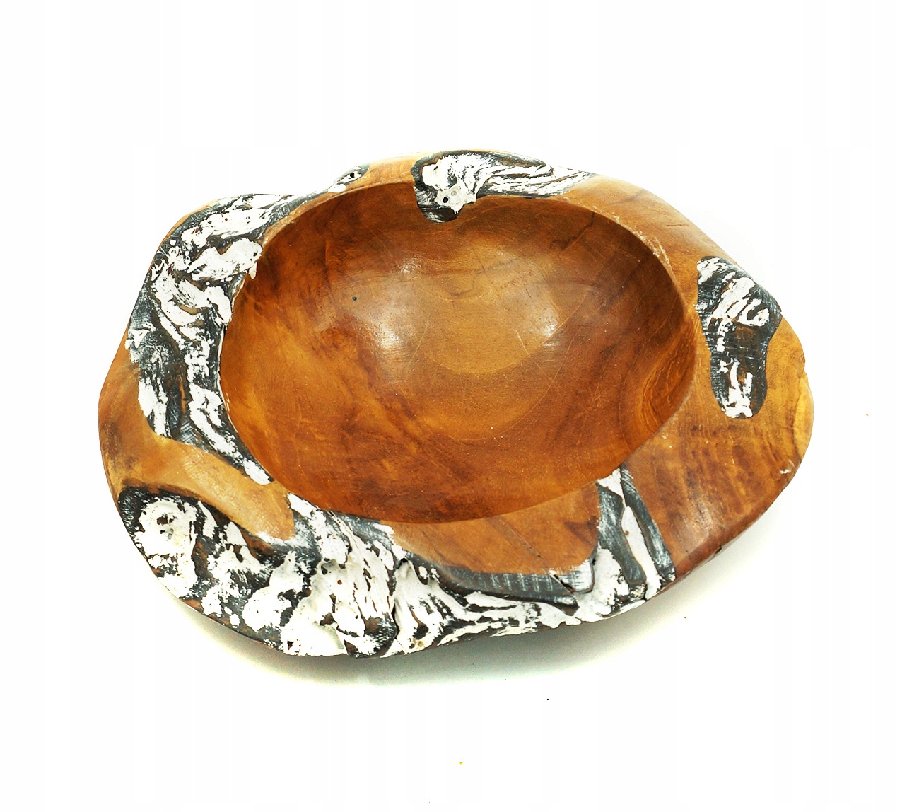 DREWNIANA MISA PATERA Z DREWNA TEKOWEGO TEAK Marka inna