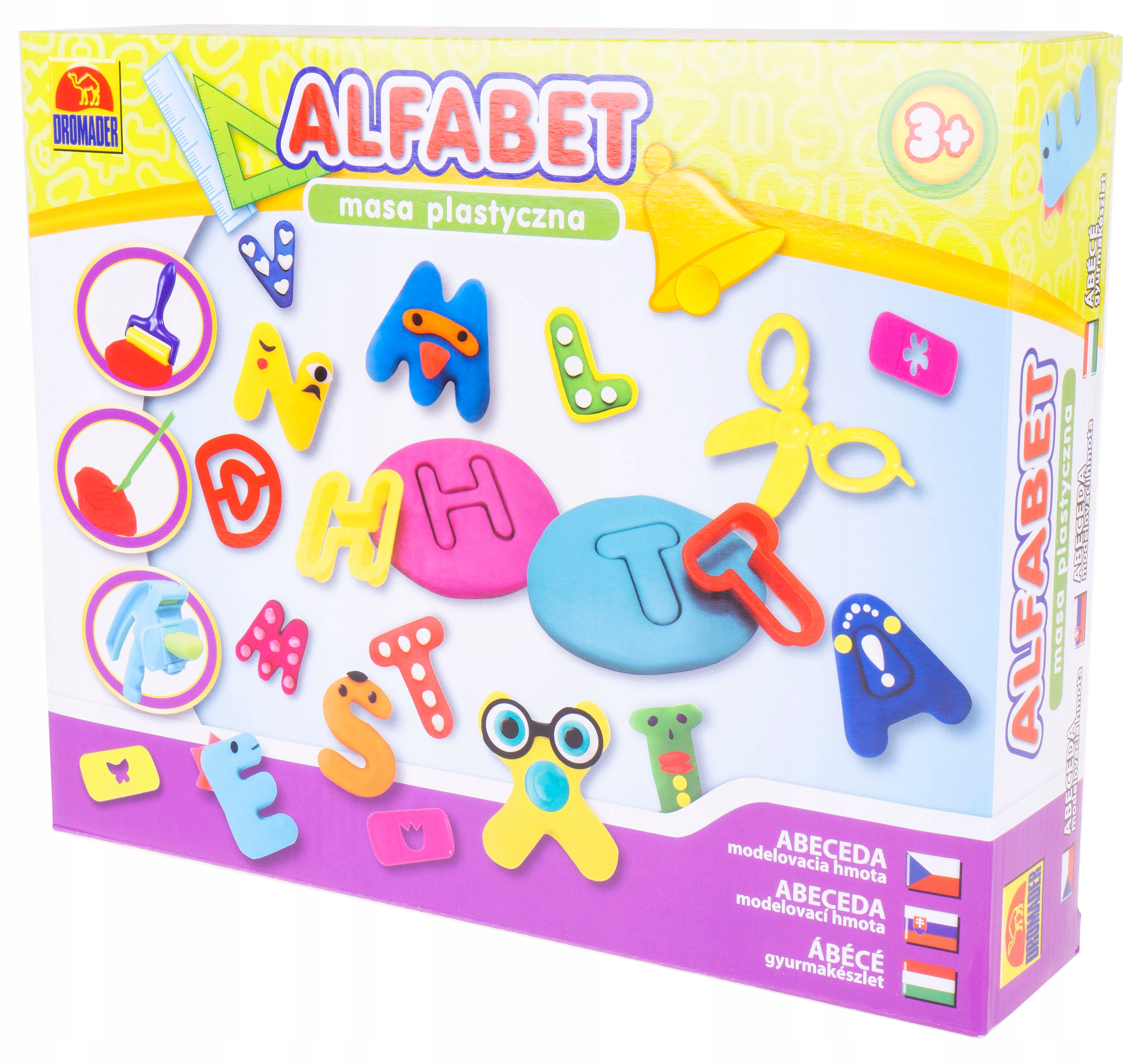 

Alfabet A-z Masa Plastyczna Zestaw Literek 42 El