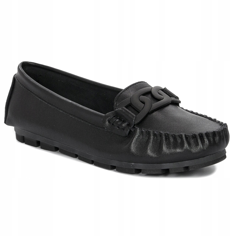 

Mokasyny Filippo skórzane DP3629/22 Bk black r.39