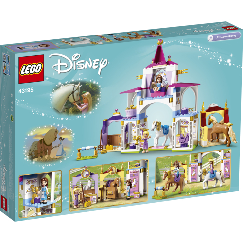 LEGO 43195 DISNEY KRÓLEWSKIE STAJNIE BELLI I ROSZPUNKI Numer produktu 43195