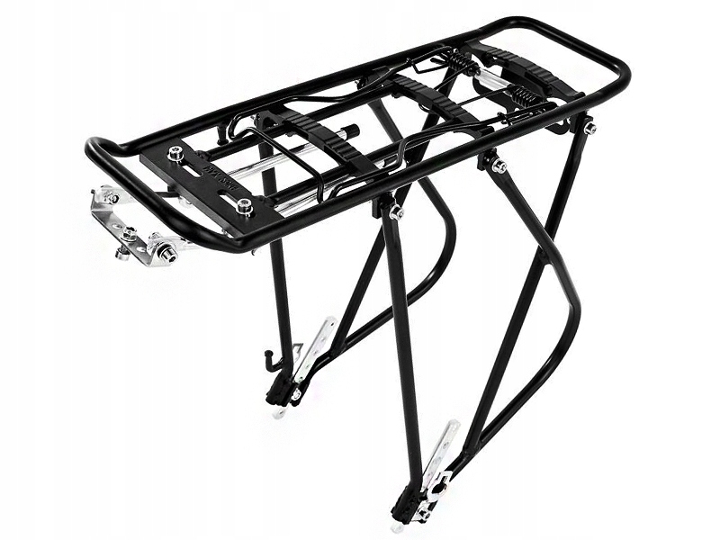 

Bagażnik Rowerowy Aluminiowy 25KG Do Ramy Na Sakwę