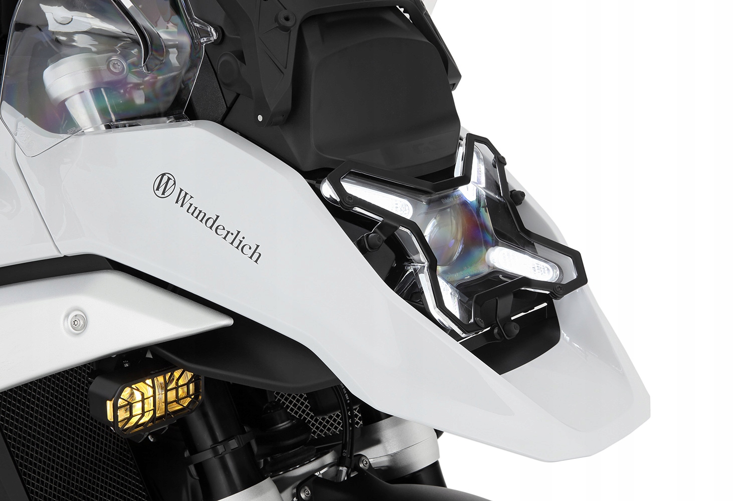 OSŁONA OCHRONA REFLEKTORA SZYBA DEMONTOWALNA PRZEZROCZYSTA BMW R1300GS 23-