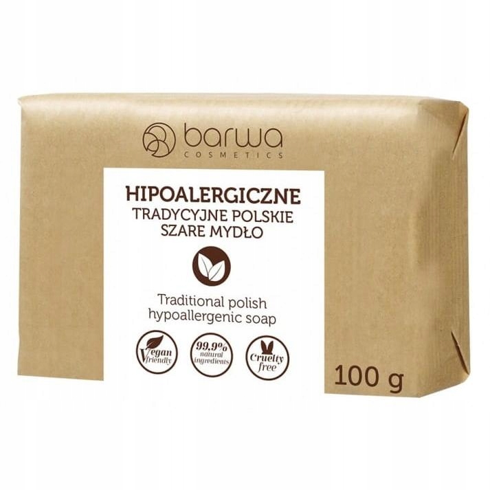 

Mydło Szare Hipoalergiczne 100% Naturalne Barwa