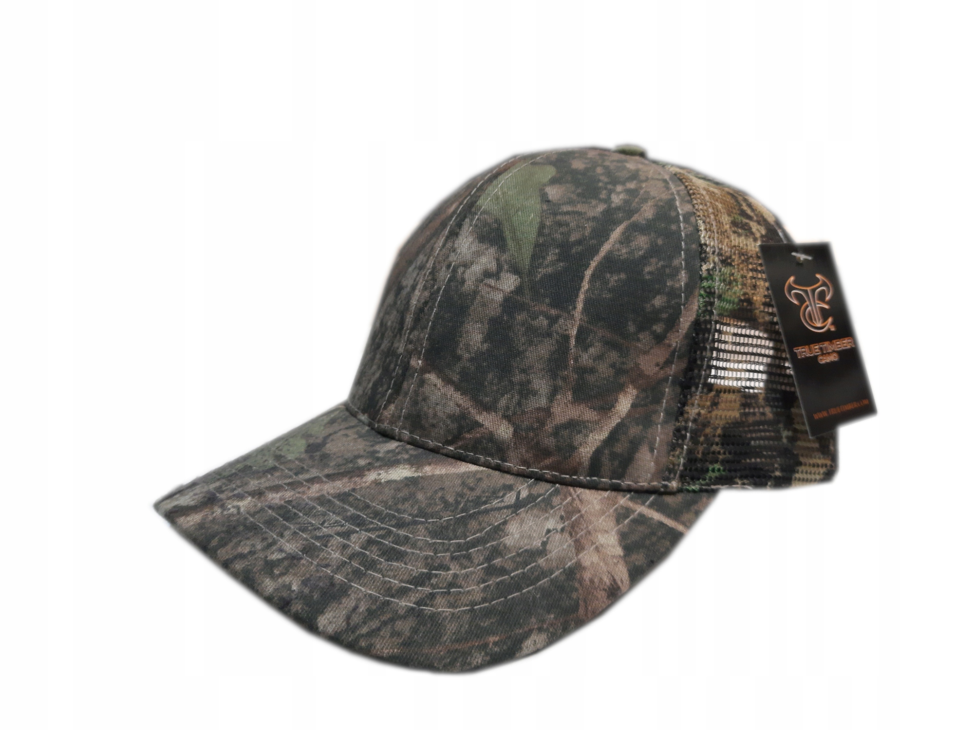 

Czapka z daszkiem bejsbolówka siatka Camo kamuflaż