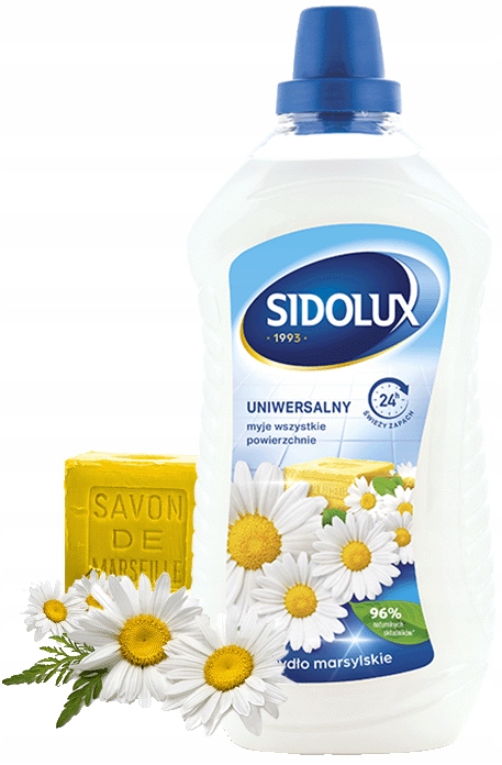 

Sidolux Płyn Uniwersalny 1L Mydło Marsylskie