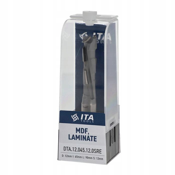 Ita Tools diamantová fréza Pcd přímá Z1+1 D12 I45 L100 S12