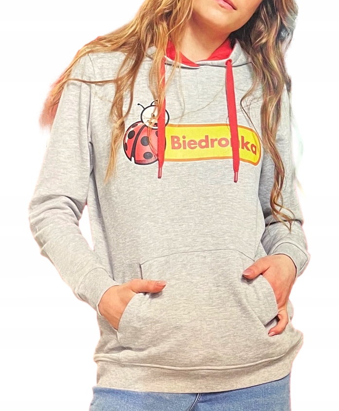 

Bluza Damska z kapturem Fan Biedronka *M