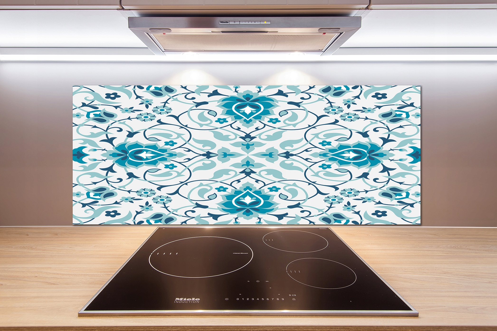

Panel dekor szkło Arabski wzór 125x50 cm + Klej