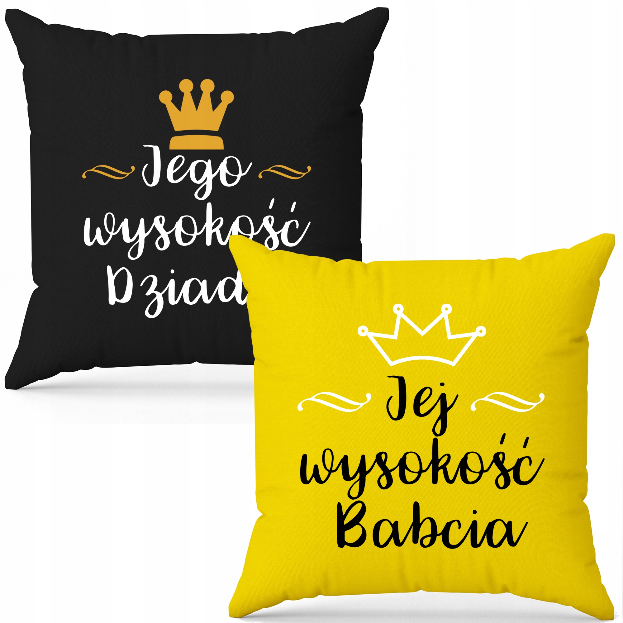 Sada polštářů Jeho Výška K Dni babičky a dědečka