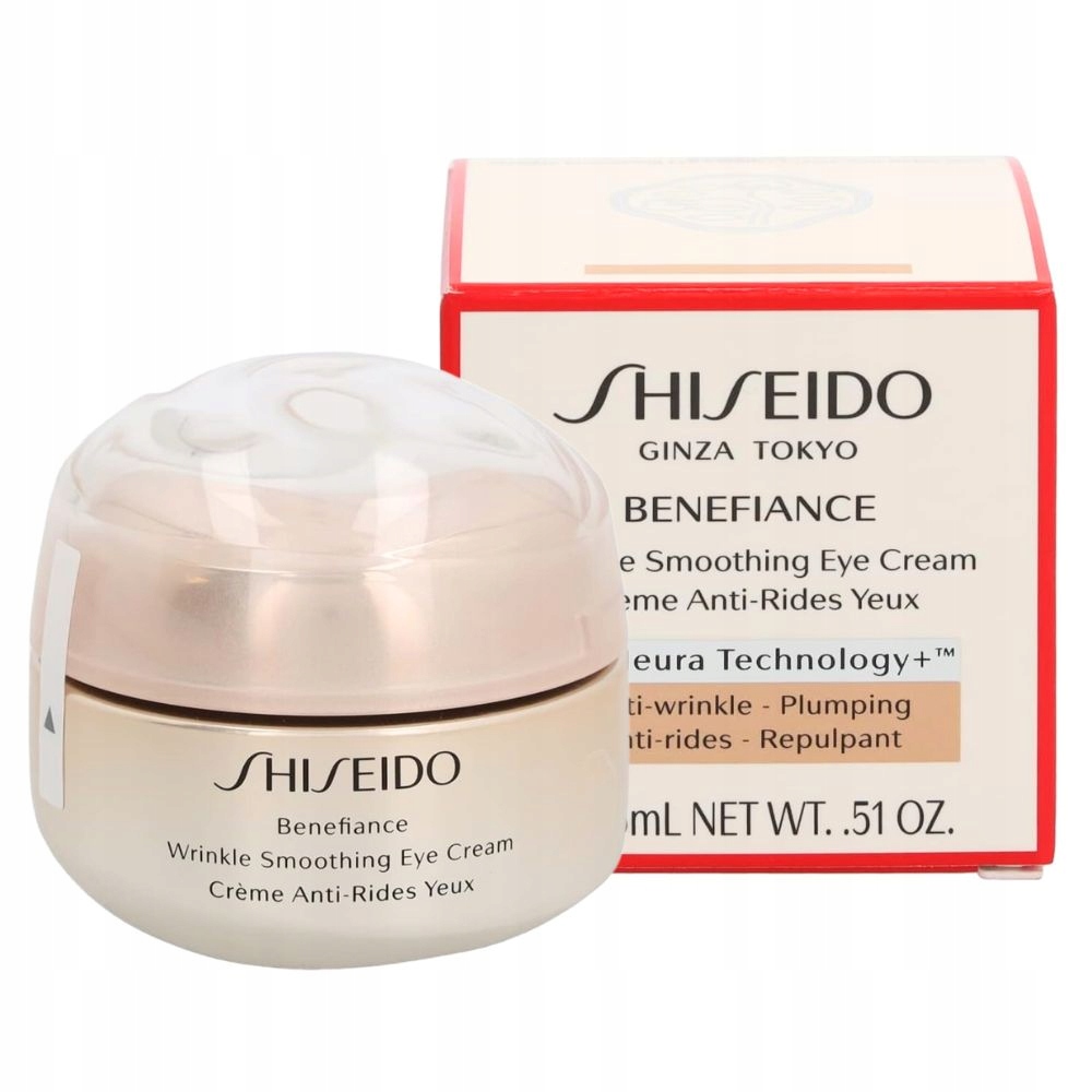 Shiseido Benefiance Wrinkle Smoothing Eye krém na oční okolí 15 ml