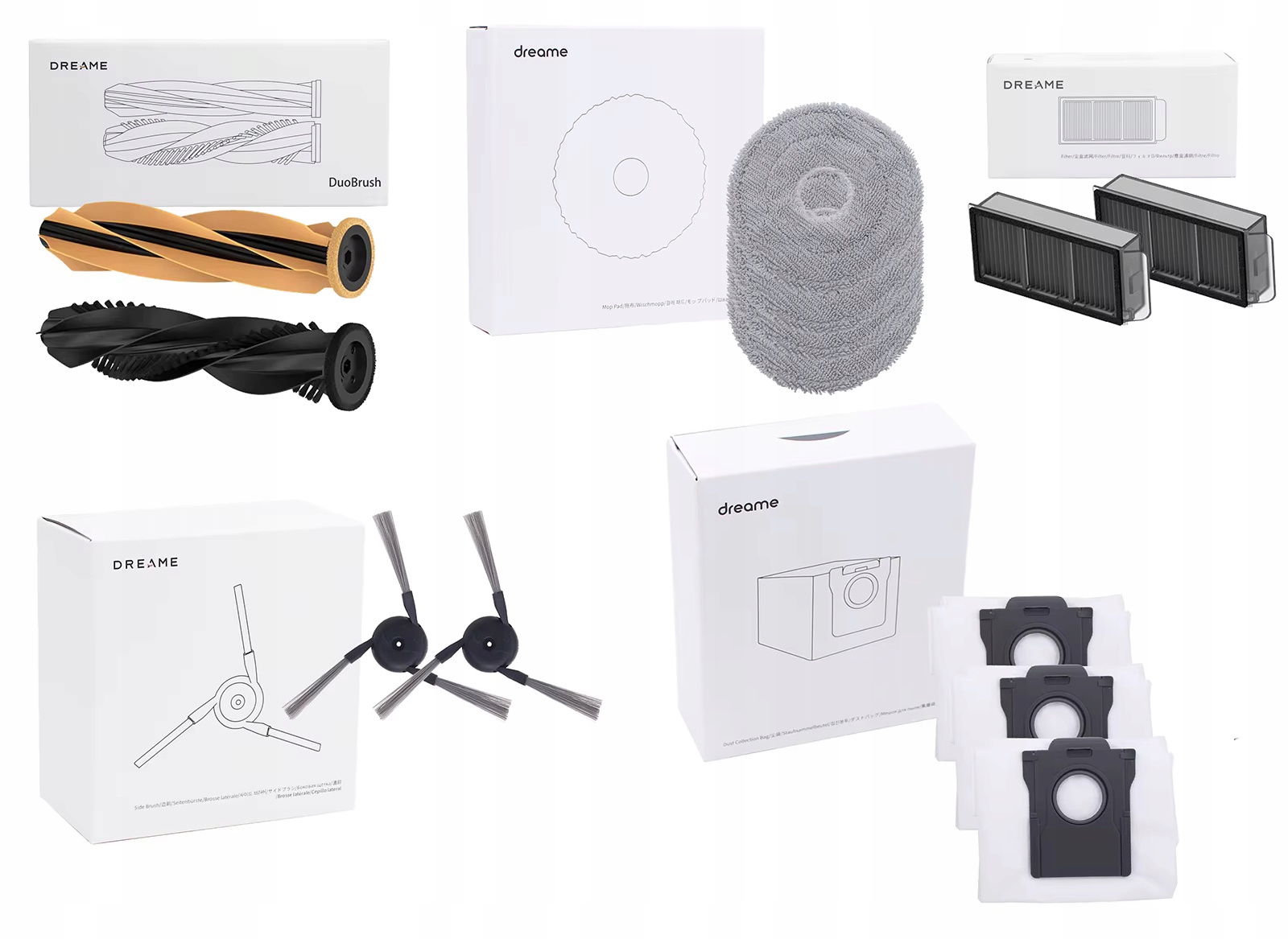 Originálna sada príslušenstva filtračné vrecká pre Dreame X50 Ultra L50 Ultra L40s