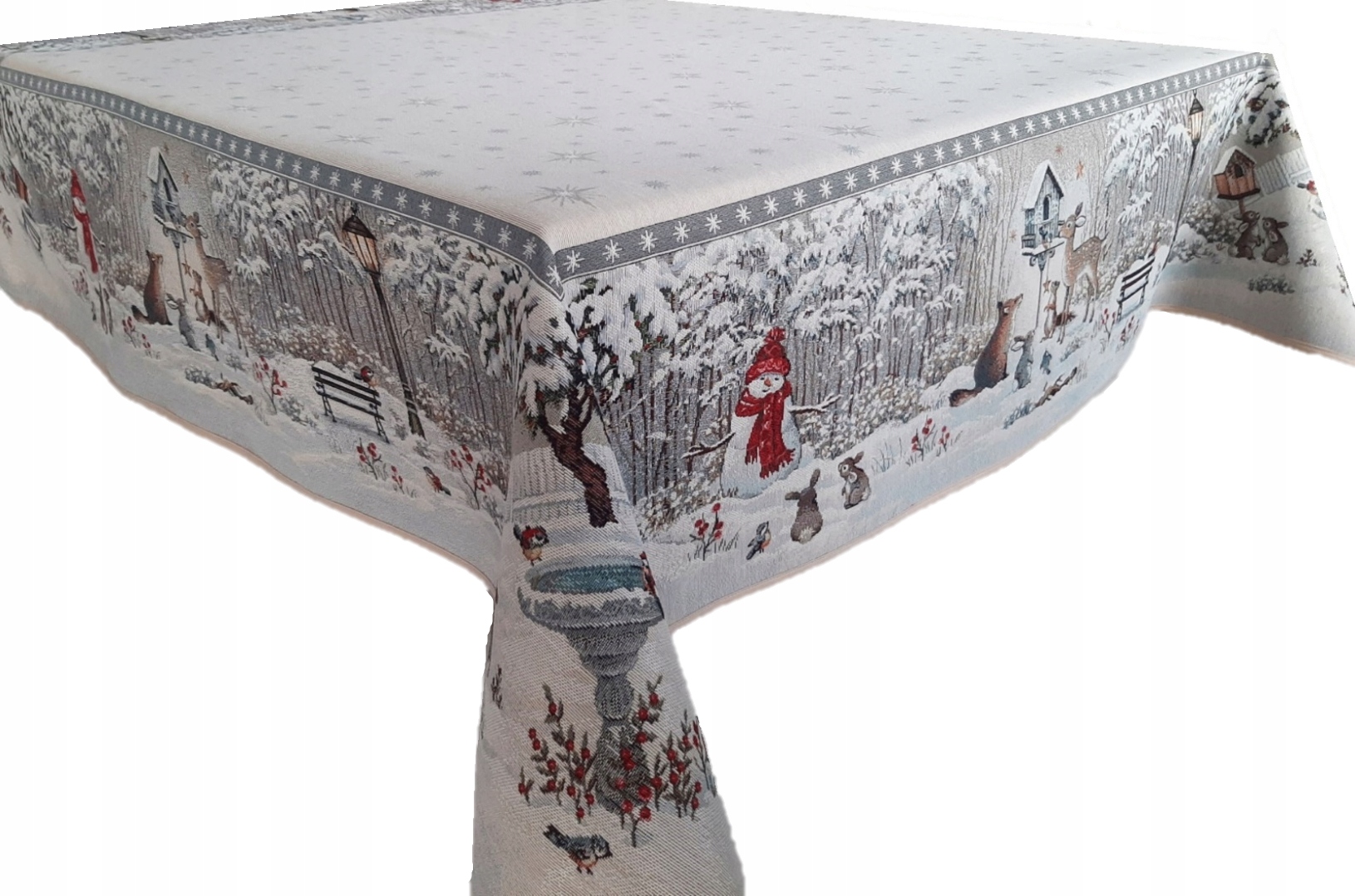 Ubrus se zvířaty 140x140 cm 854