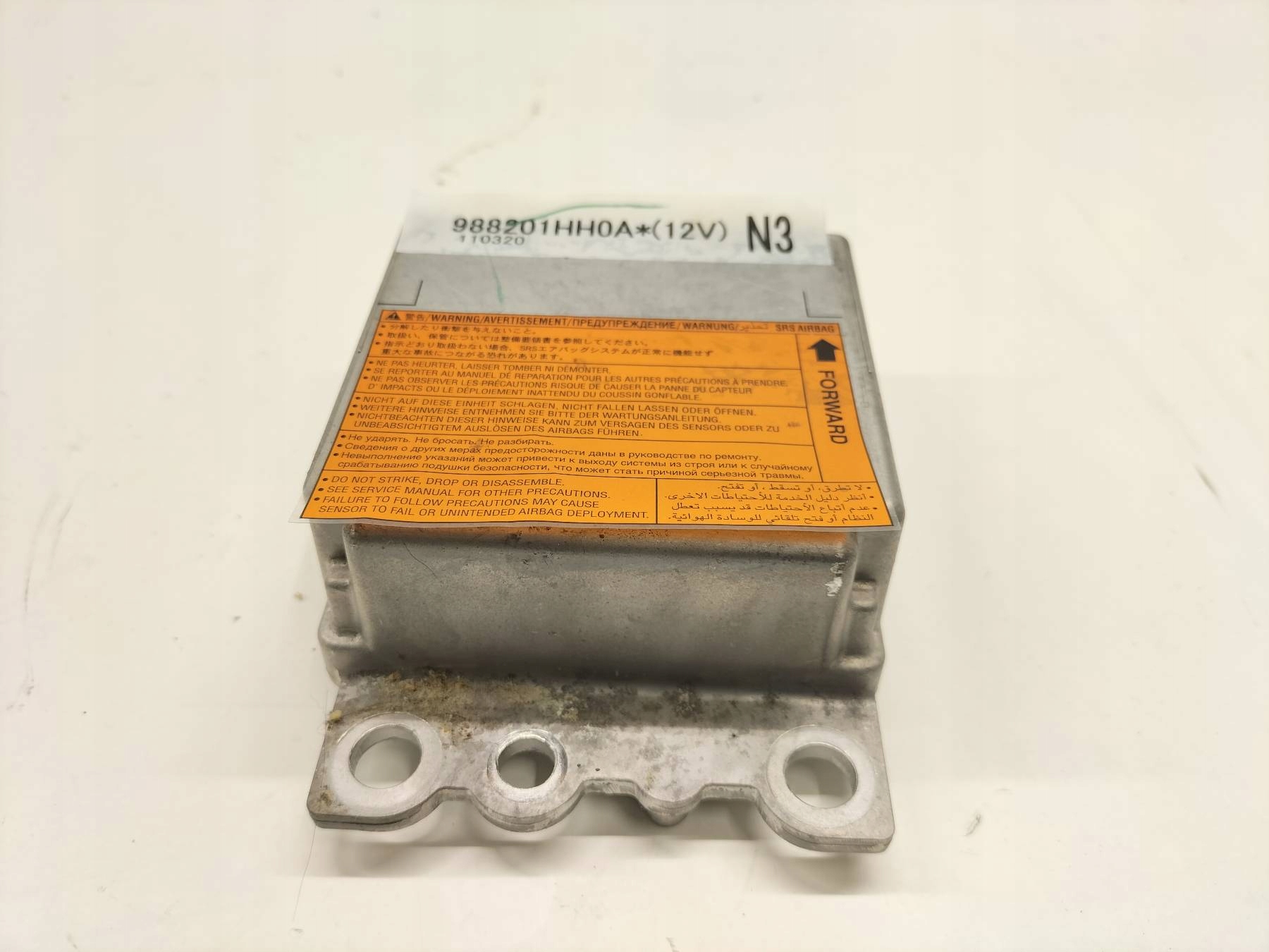SENSOR airbag 988201HH0A Nissan Micra IV (2010- )