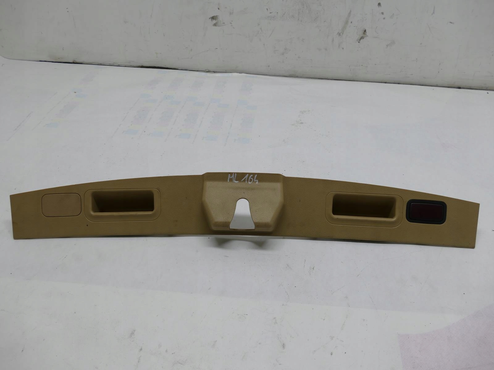 MERCEDES ML W164 cover bonnet boot moulding rear part
