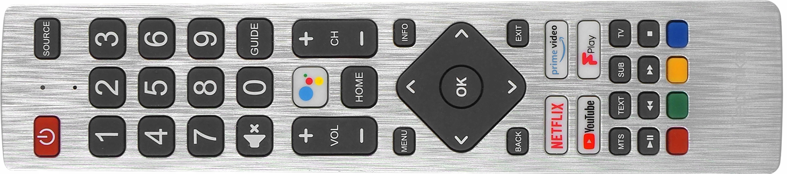 PILOT DO ANDROID TV SHARP TECHNIKA GOOGLE TV NETFLIX YOUTUBE BATERIE GRATIS Marka Lamex