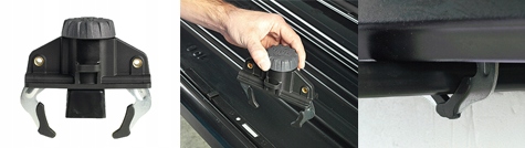 Box dachowy THULE Pacific 780 czarny 420 litrow Opening bilateral