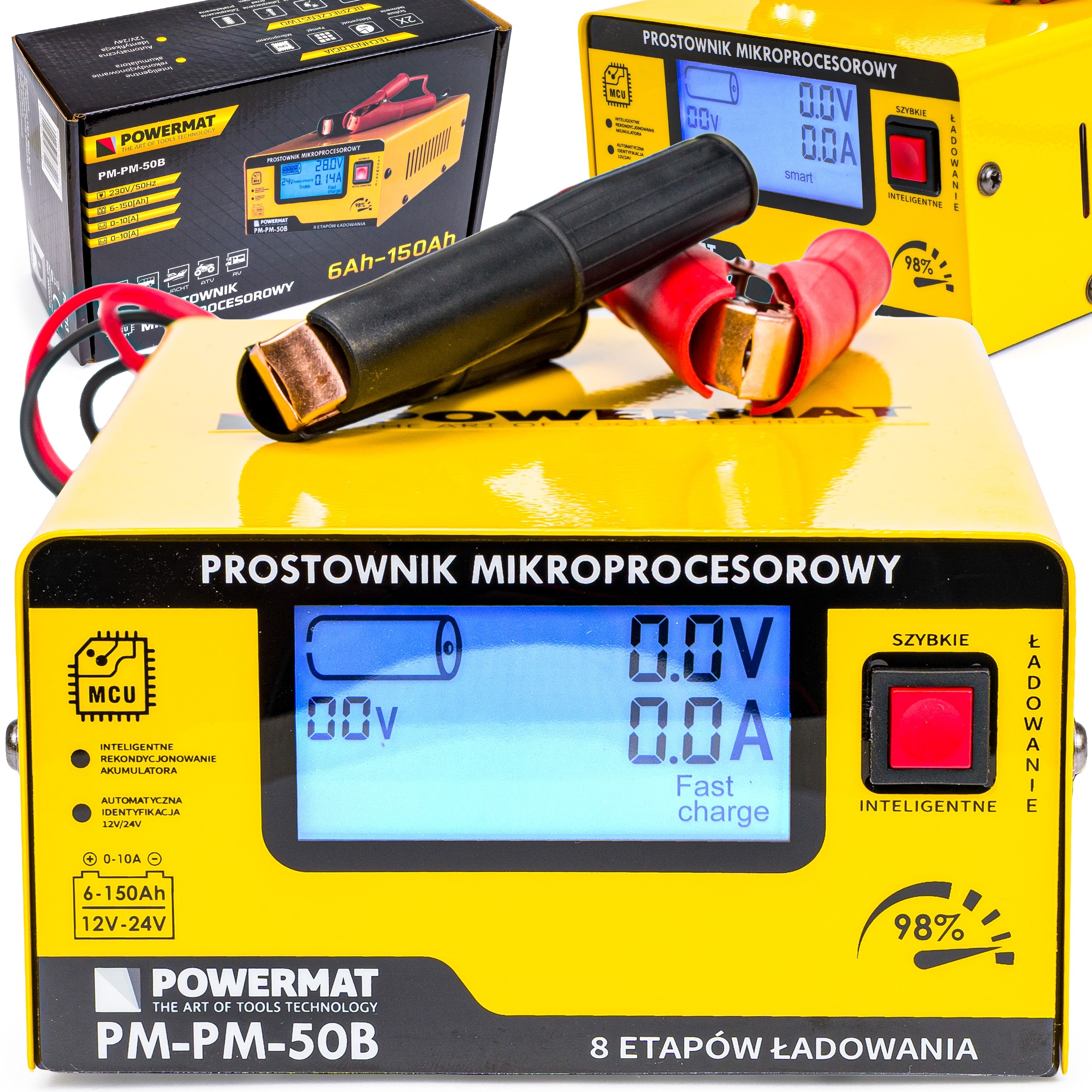 

Prostownik Mikroprocesorowy Akumulatorowy 12V 24V