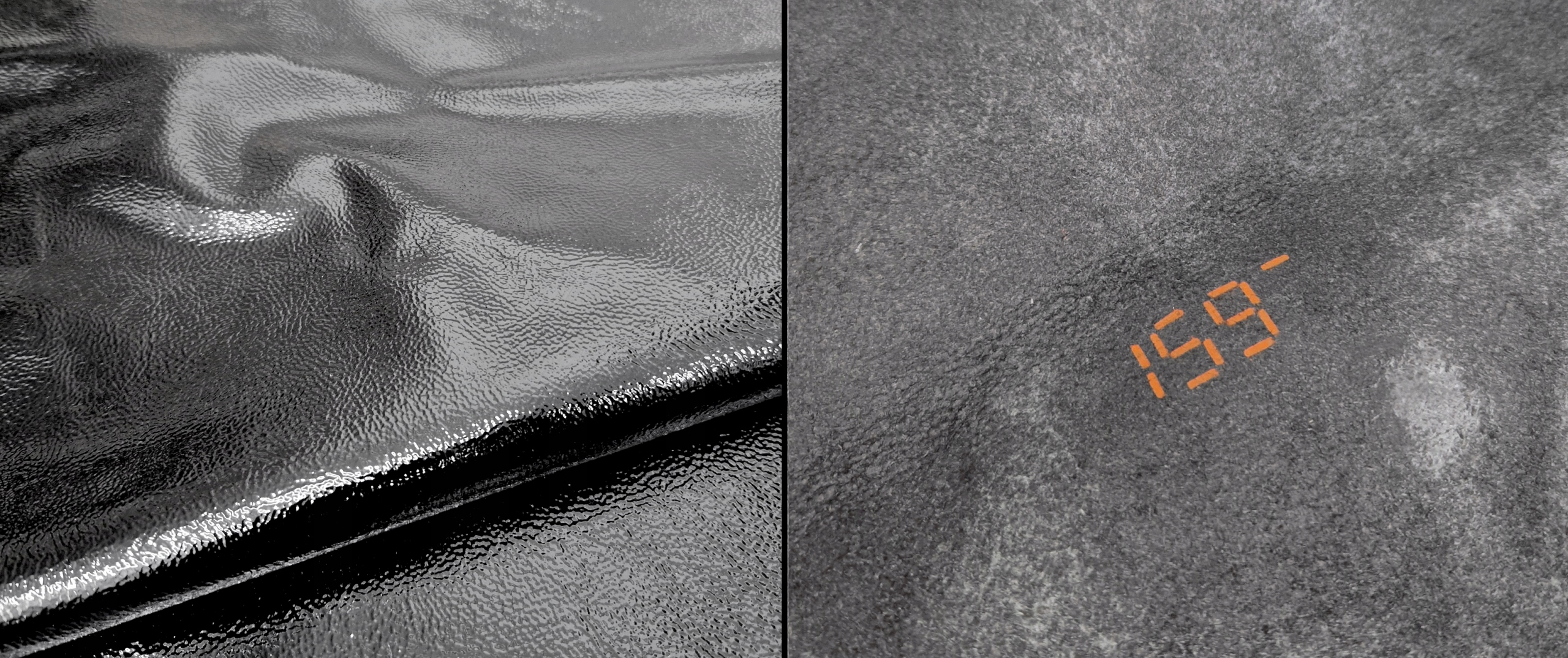 Přírodní Kůže Blám Lalok Naplak Nero Leather 1,59m2