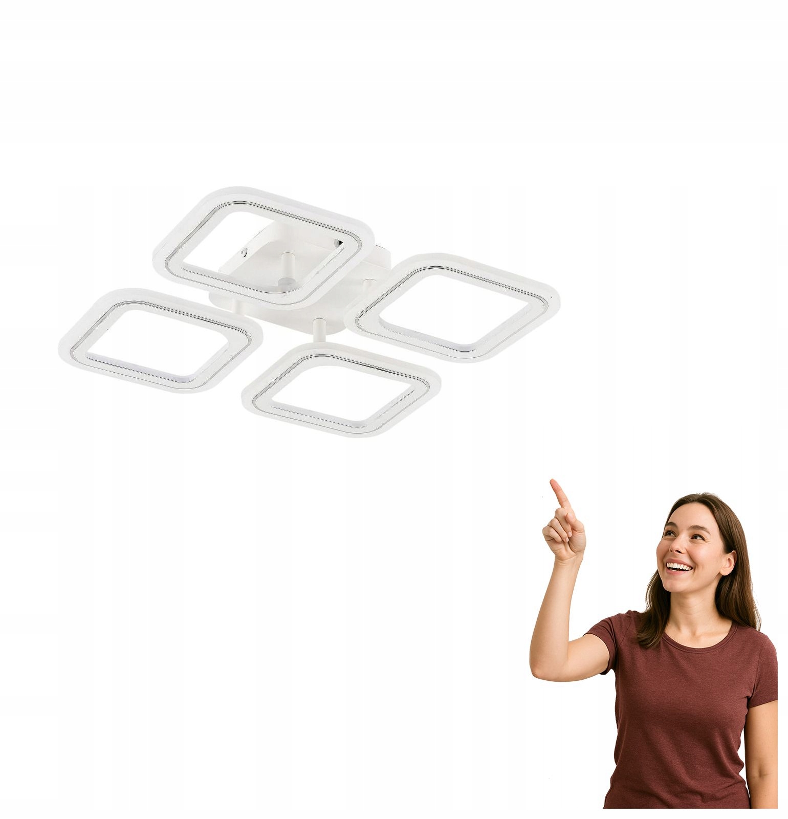 Led stropná lampa 30W Stellar MS232040R-WH Zuma Line