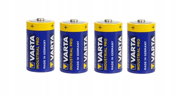 

4x Bateria alkaliczna Varta Industrial R20 D 1,5V