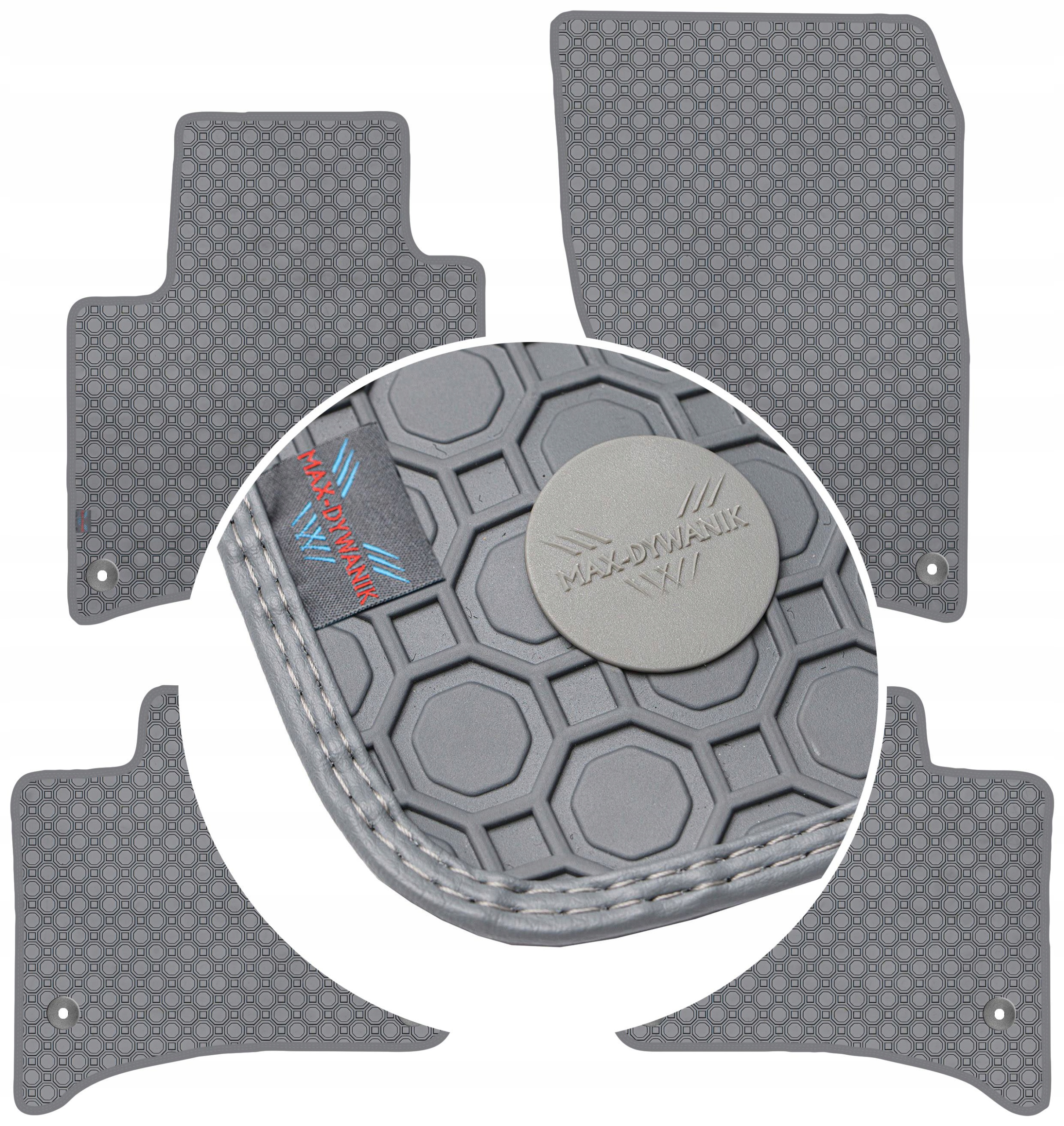 Porsche Cayenne II 2010-2017 Koberce Popielate