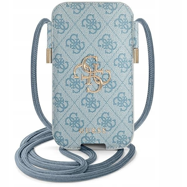 Guess Taška GUPHL4GMGBL 6,7" modrá/modrá hardcase 4G Big Metal Logo