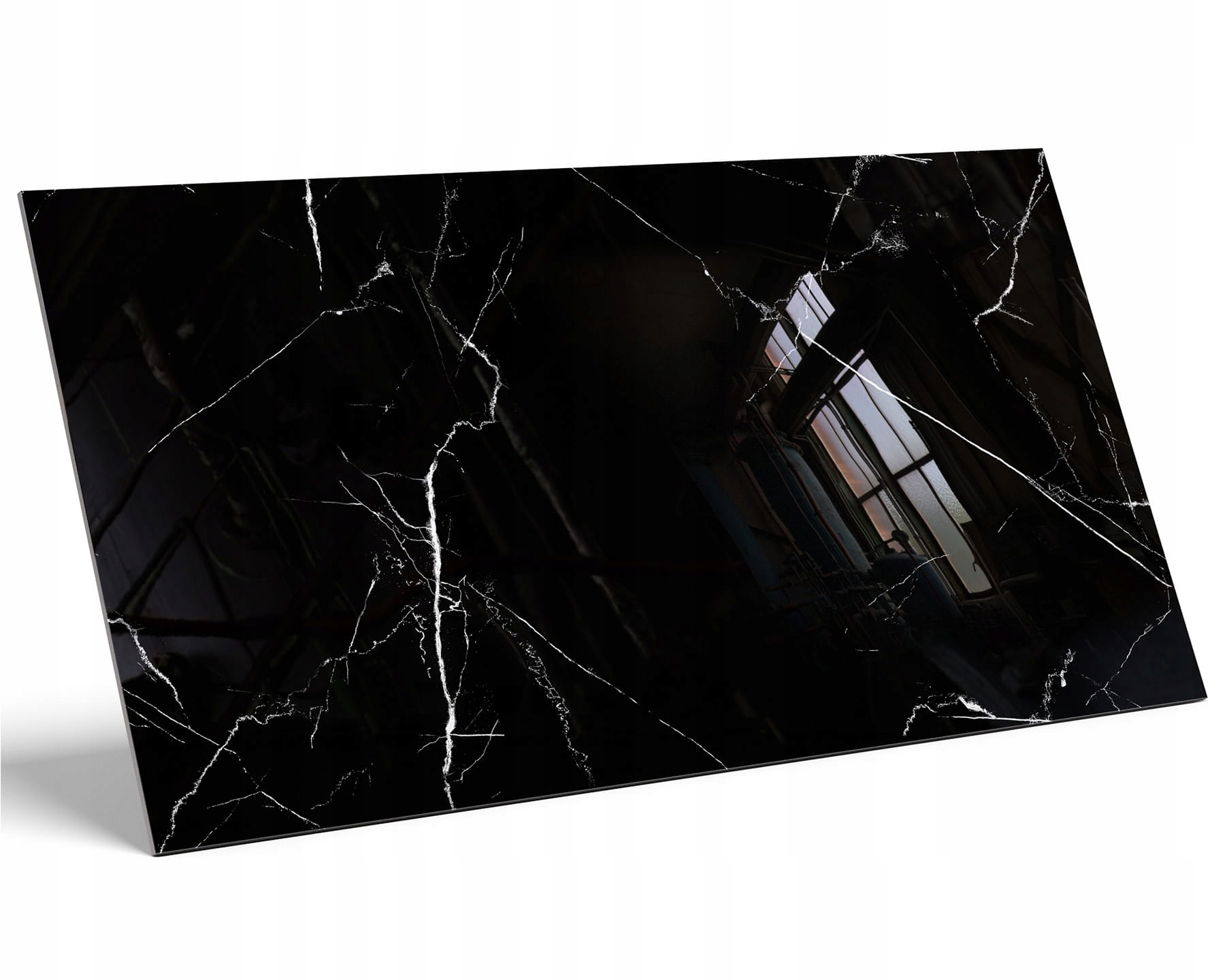 PŁYTKA MAWROS CZARNY MARMUR CARRARA POLER 60x120cm