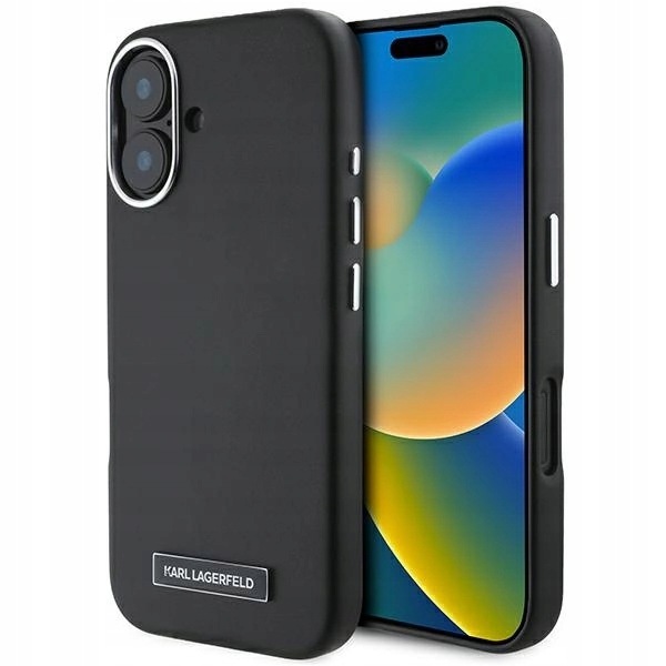 Karl Lagerfeld KLHMP16MPGMSRPK iPhone16 Plus 6.7 černý/black hardcase Fw M