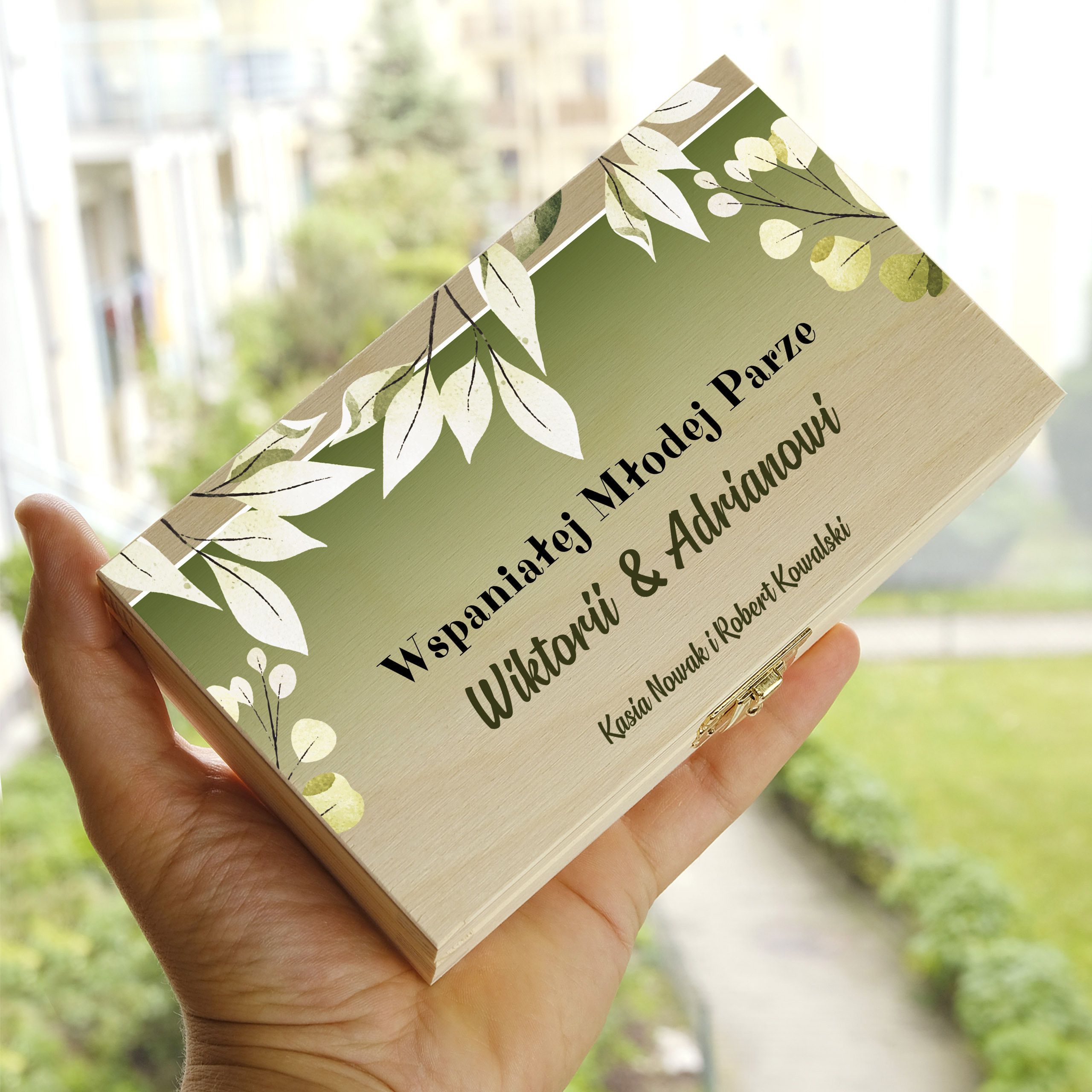 PUDEŁKO NA PIENIĄDZE PAMIĄTKA ŚLUBNA ŚLUB PREZENT Marka inny