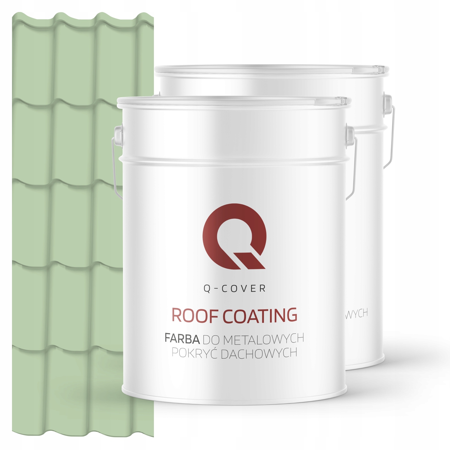 Farba Na Kovové Strechy Zelená Pastelová Podložka Ral 6019 74 m2 Polomatná