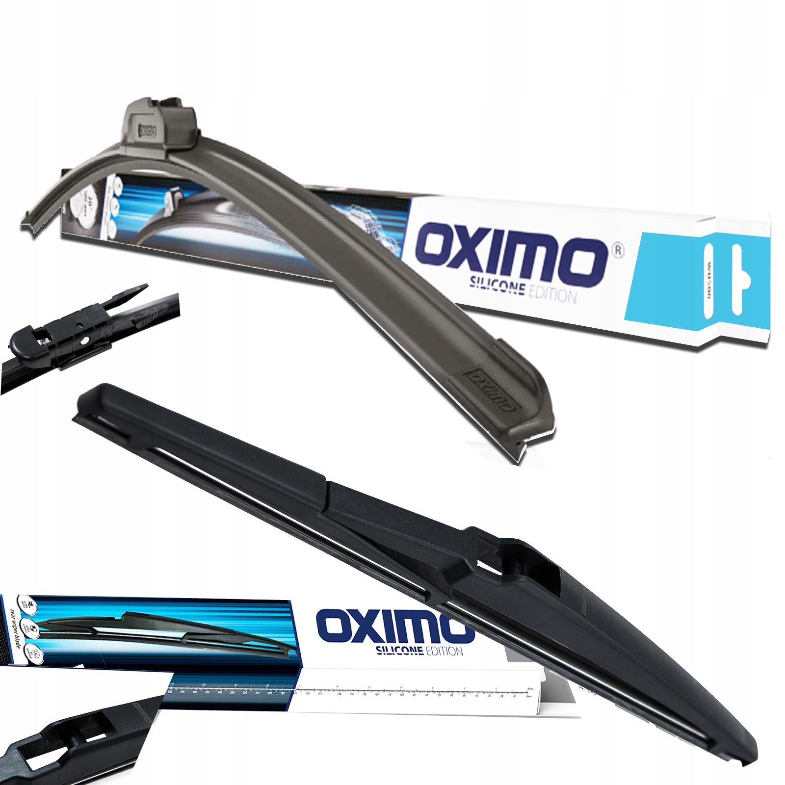 Wycieraczki Przód Tył Toyota Aygo, Peugeot 2014-