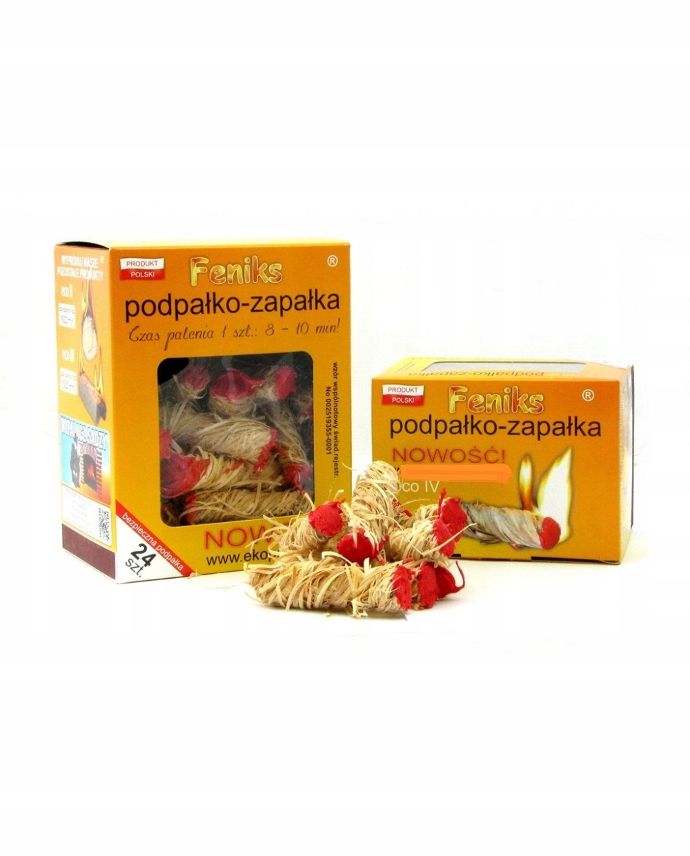 

Podpałka Feniks Rozpałko-Zapałka 24 szt 100% Eco