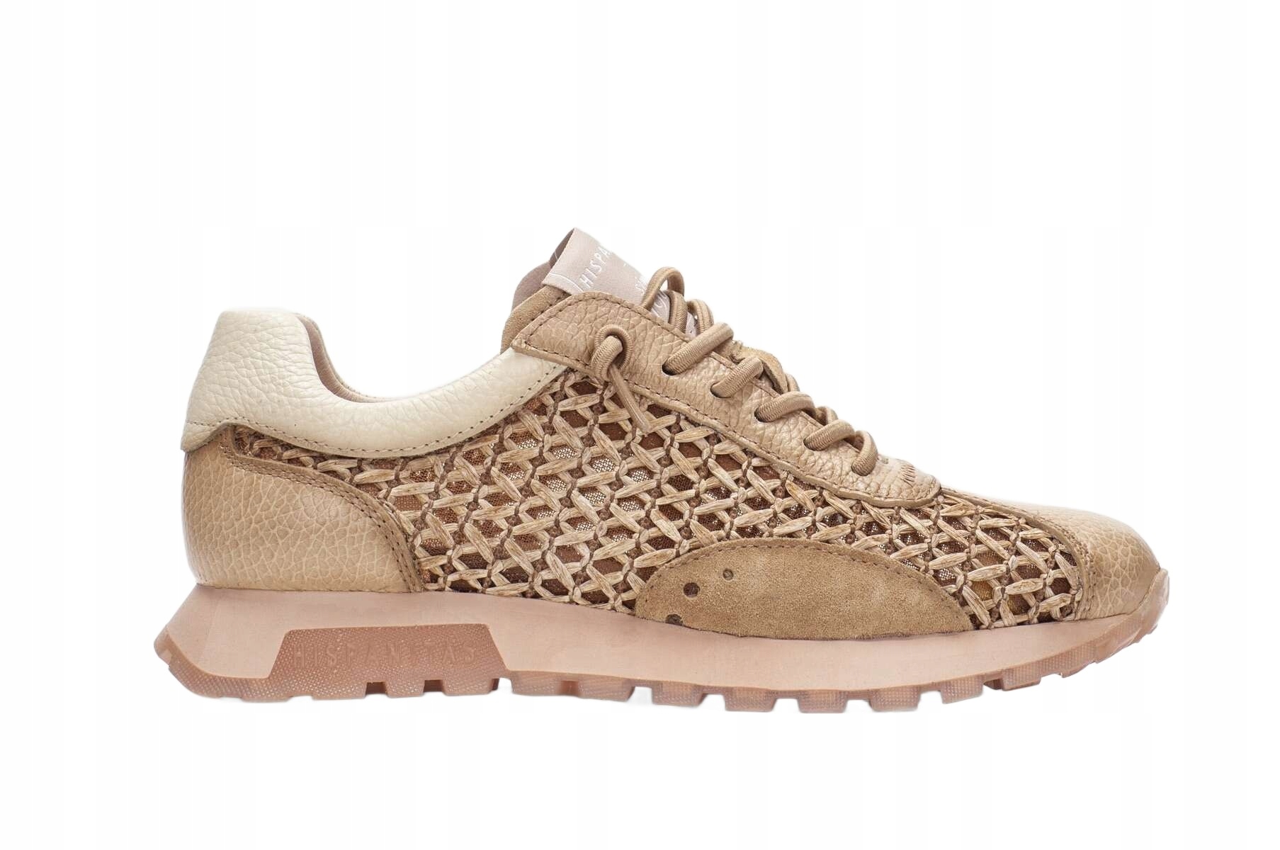 Hnědé dámské tenisky s prolamovanými prvky Hispanitas RHV264741 vel. 38