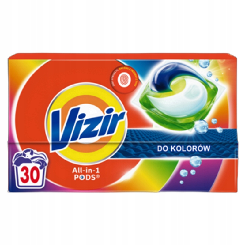 Vizir Kapsle na praní All in1 Pods Color 30 ks (30 x 18,2 g)