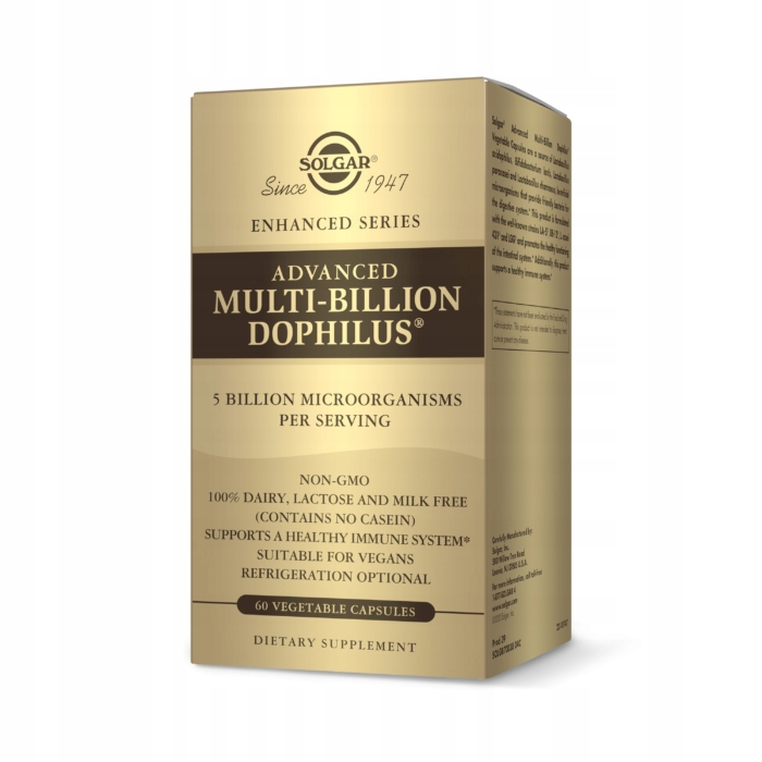 Solgar Advanced Multi Billion Dophilus 60V Caps