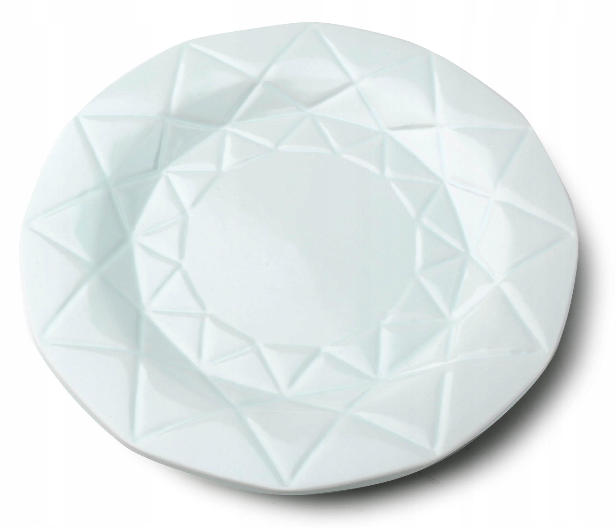 

Talerz ceramiczny obiad. płytki 24cm Adel miętowy