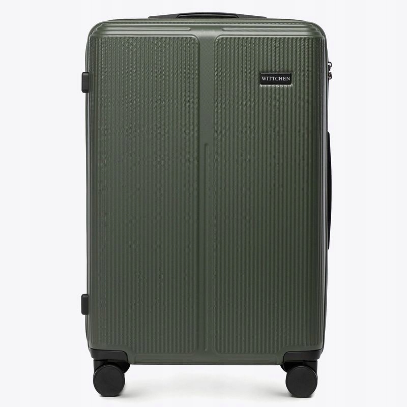 Walizka Duża Abs Wittchen Stripes Line 56-3A-603-85 Oliwka